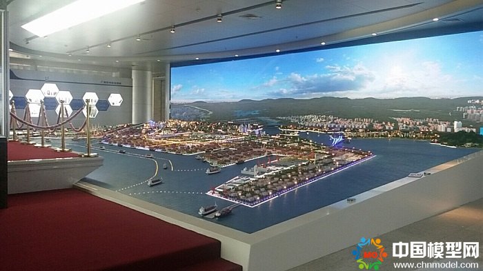 廣西欽州港總體規劃模型