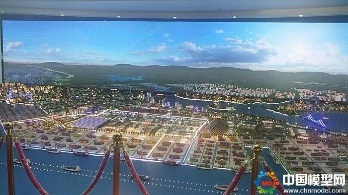 廣西欽州港總體規劃模型