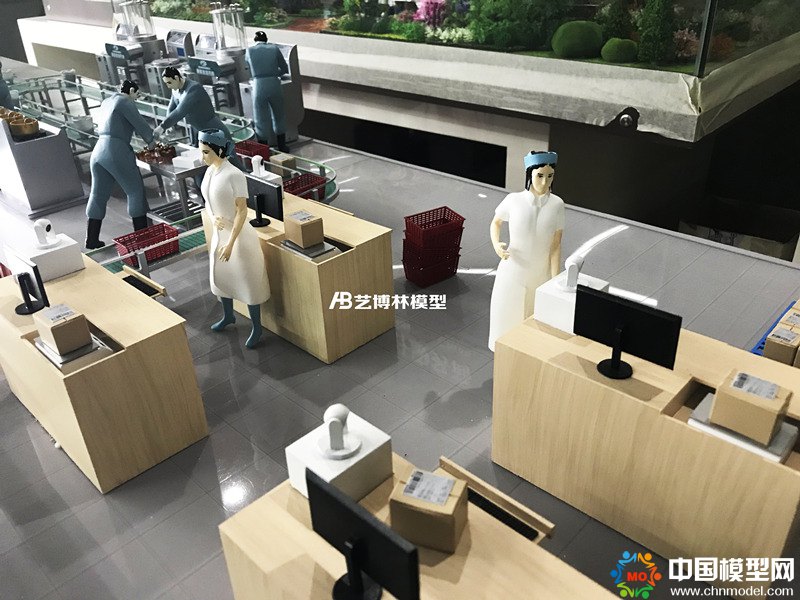 寶安智慧藥房智慧工業模型