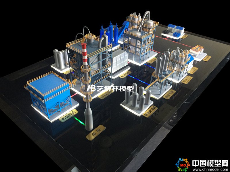 東江環保污水處理工業模型