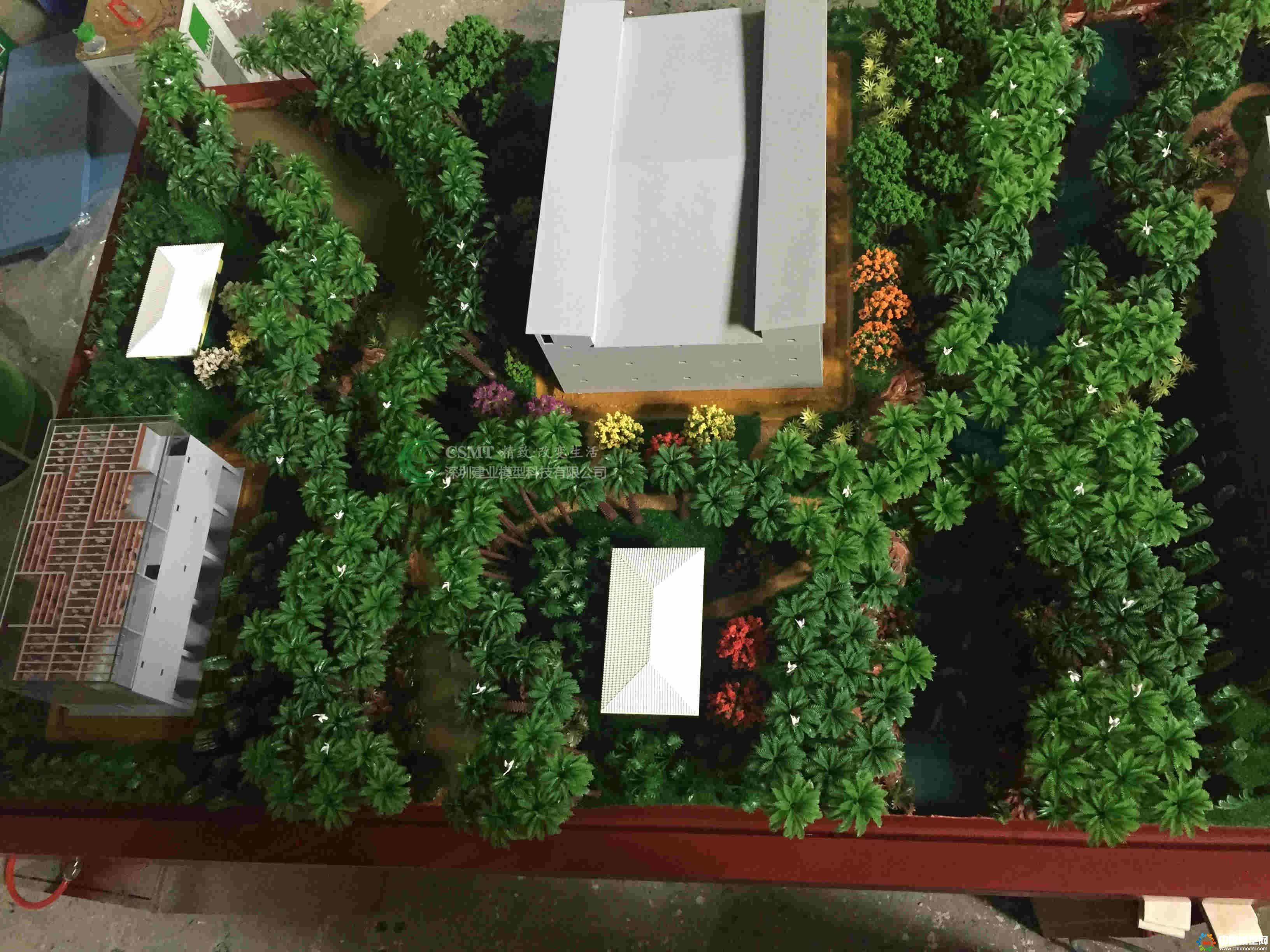 馬來西亞原生態燕屋沙盤模型