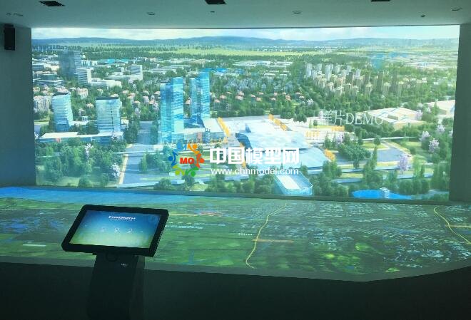 數字投影沙盤模型效果強悍，展館使用居多