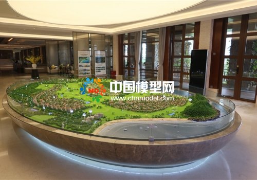 精工細制的別墅沙盤模型