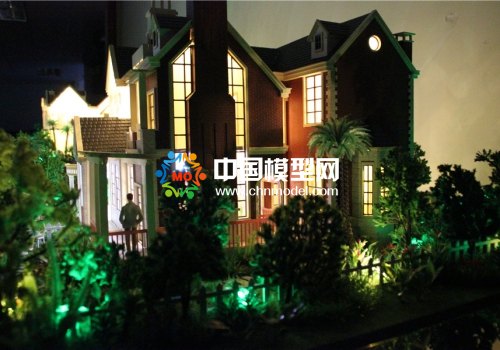 精工細制的別墅沙盤模型