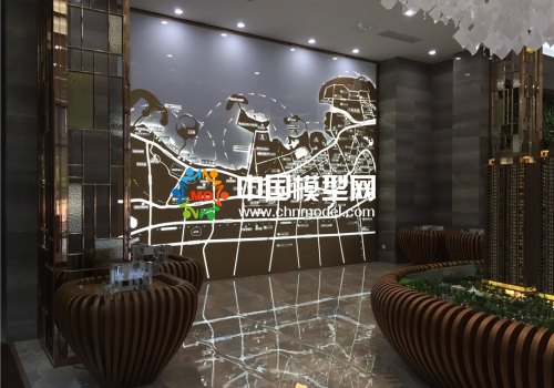房地產區位壁掛沙盤模型