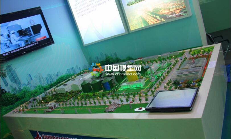 畜禽糞便及污水綜合利用工藝沙盤模型