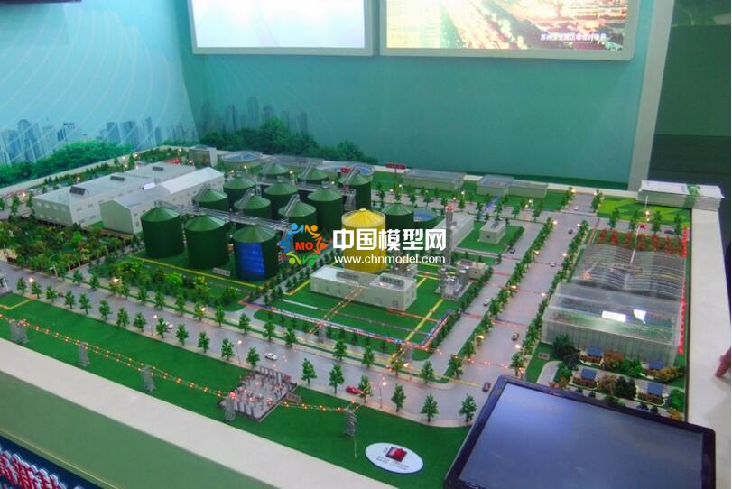 畜禽糞便及污水綜合利用工藝沙盤模型