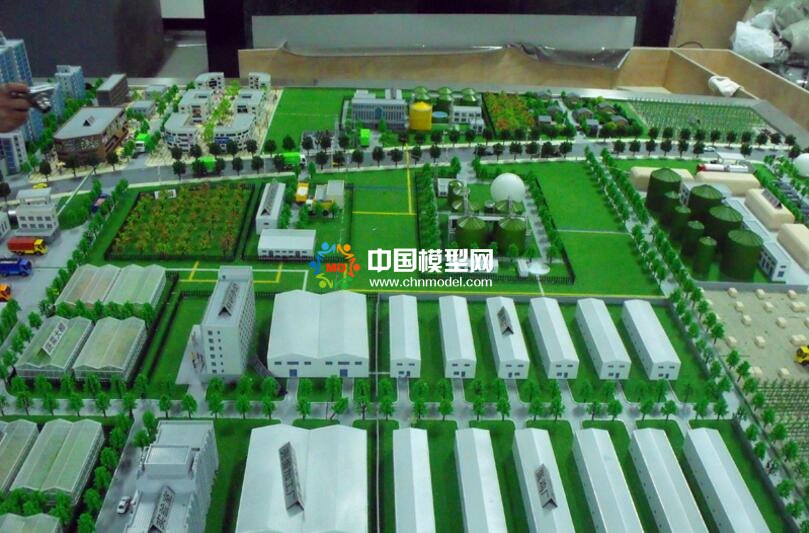 能源再生利用，城市垃圾發電沙盤模型