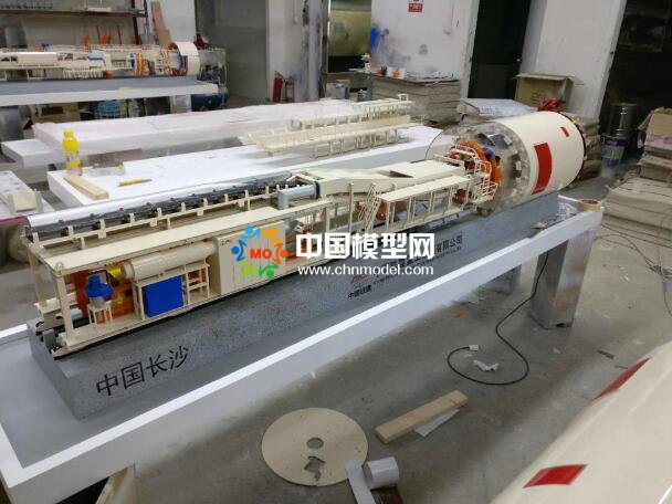 盾構機沙盤模型種類