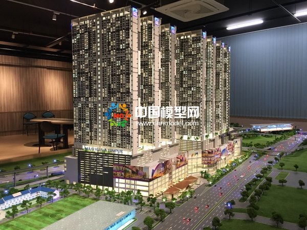 吉隆坡商業綜合體沙盤模型