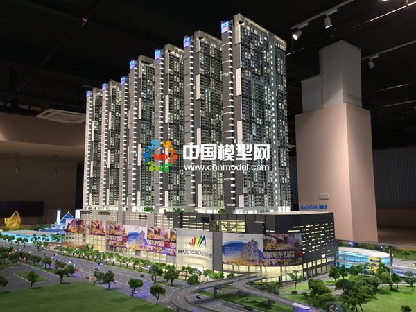 吉隆坡商業綜合體沙盤模型
