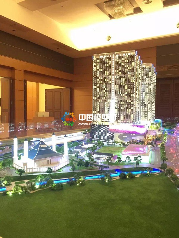 吉隆坡商業綜合體沙盤模型