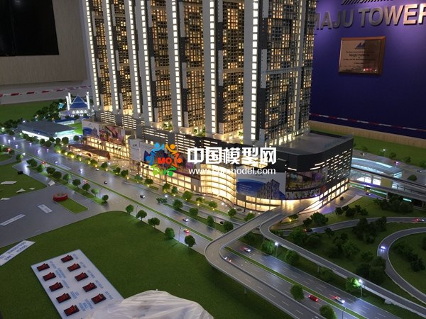 吉隆坡商業綜合體沙盤模型