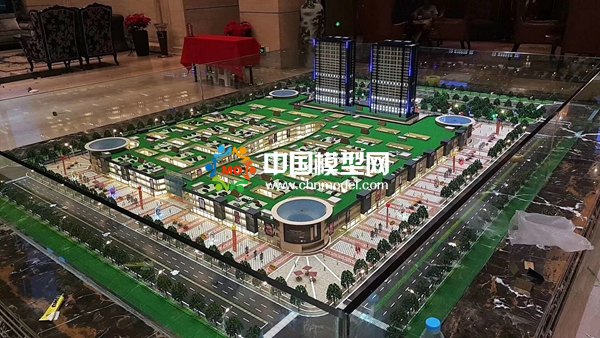 長沙商貿城建筑模型