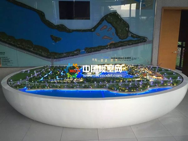 濕地公園規劃沙盤模型