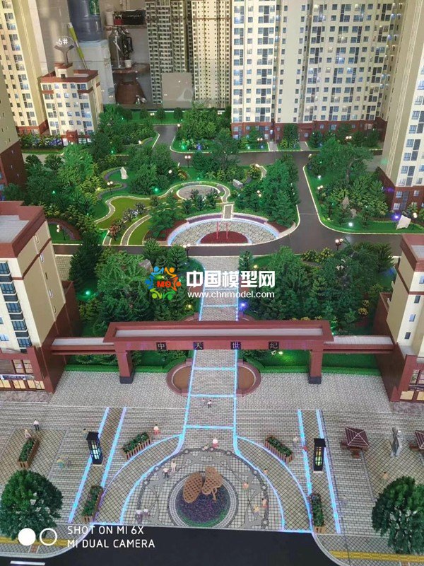 中天世紀展示建筑模型