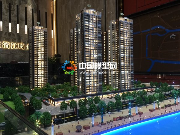 濱江時光園樓盤沙盤模型