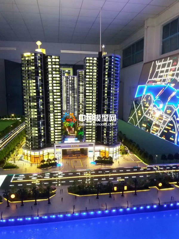 陽光城項目建筑模型