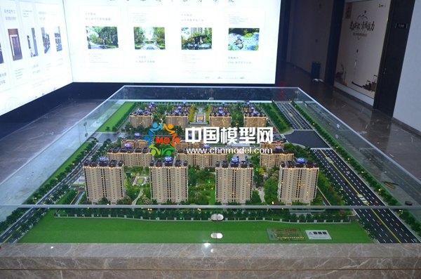 新都會項目建筑模型