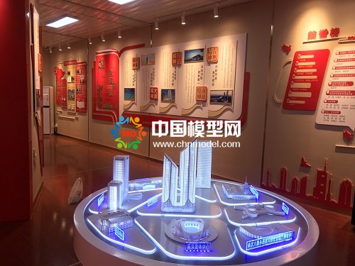 中建八局展廳沙盤模型