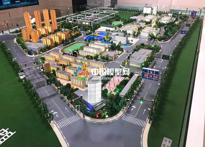 學院智能交通實訓系統(tǒng)沙盤模型