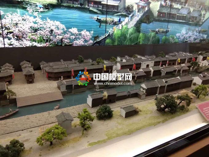 塘棲古鎮微縮古建筑模型