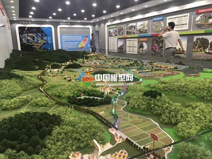 道場鄉美麗鄉村示范樣板區沙盤模型