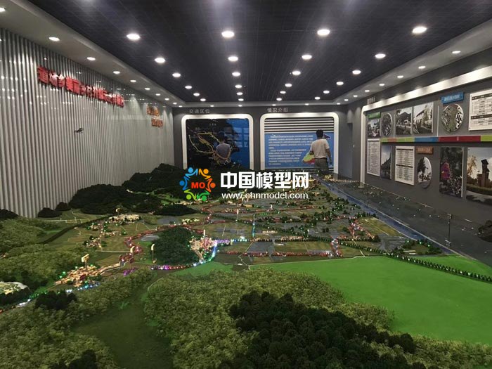道場鄉美麗鄉村示范樣板區沙盤模型