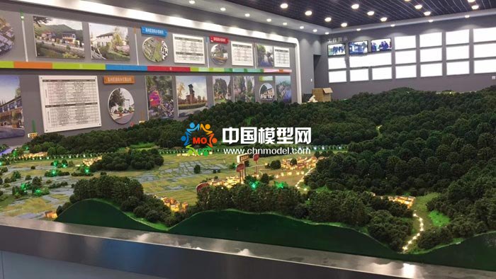 道場鄉美麗鄉村示范樣板區沙盤模型