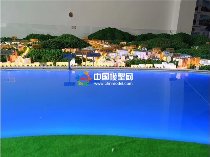 大洋鎮小城鎮環境整治沙盤模型