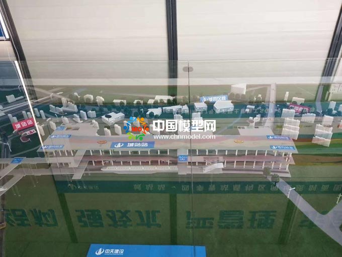 地鐵車站結構沙盤模型