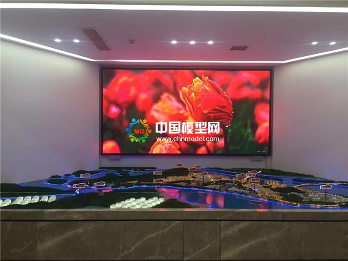 黨群服務(wù)中心沙盤模型