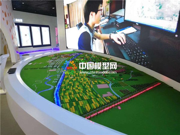 田園綜合體項目沙盤模型