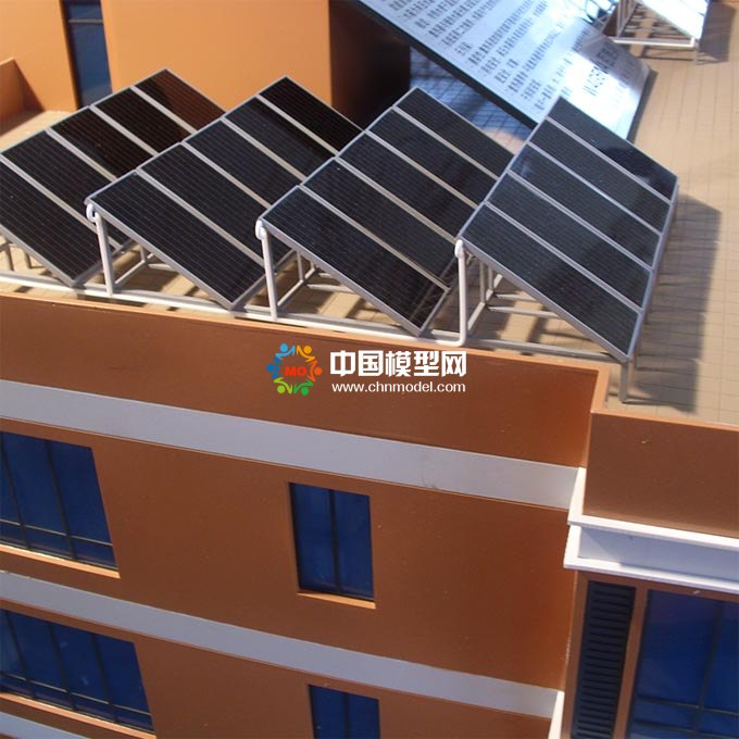 太陽能光伏屋頂發電沙盤模型