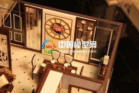 樓盤建筑剖面模型具有極高的仿真度，手法更精細