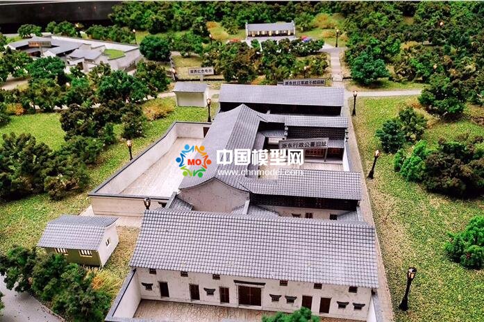 旅游服務中心沙盤模型