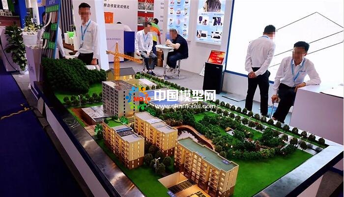 建筑防水工程材料展示沙盤模型