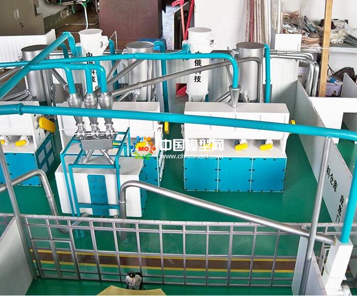 中科院：小麥糊粉層分離技術沙盤模型