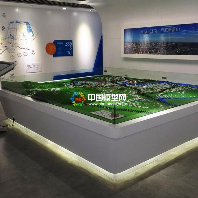 電子商務園區規劃沙盤模型