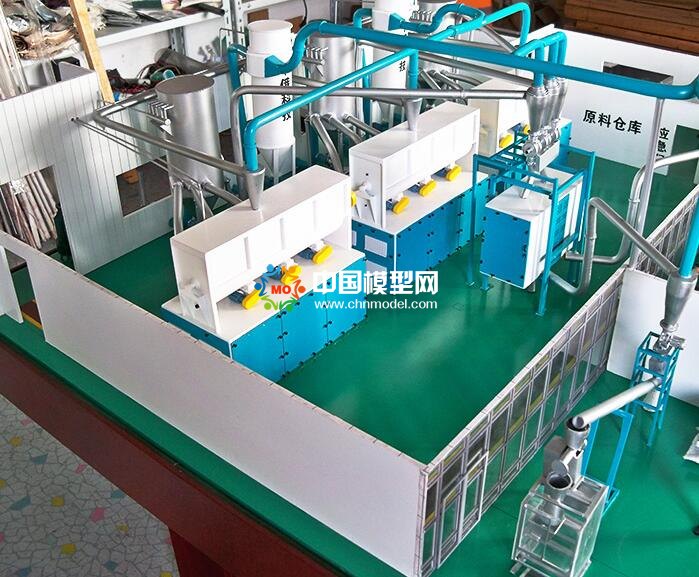 中科院：小麥糊粉層分離技術沙盤模型