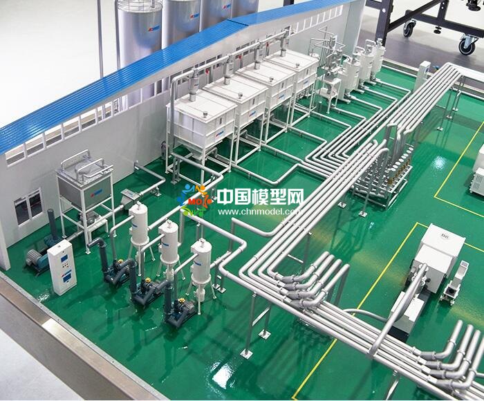 自動供料系統沙盤模型