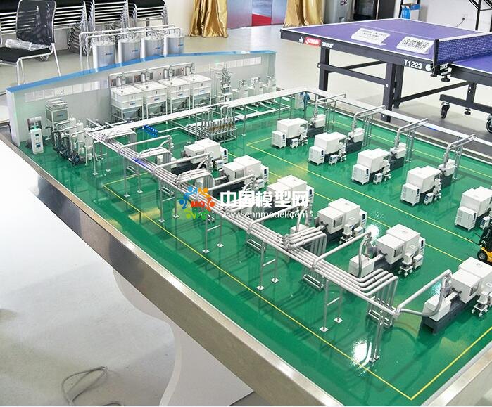 自動供料系統沙盤模型