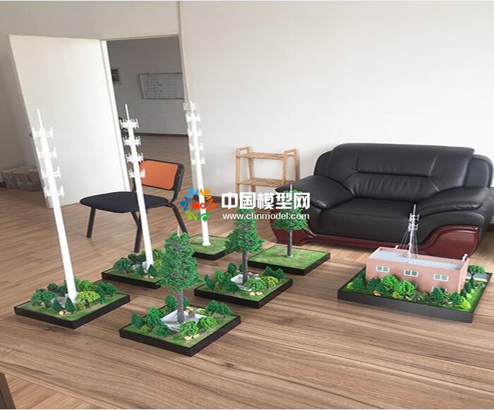 信號塔模型，基站模型，5G發射塔模型