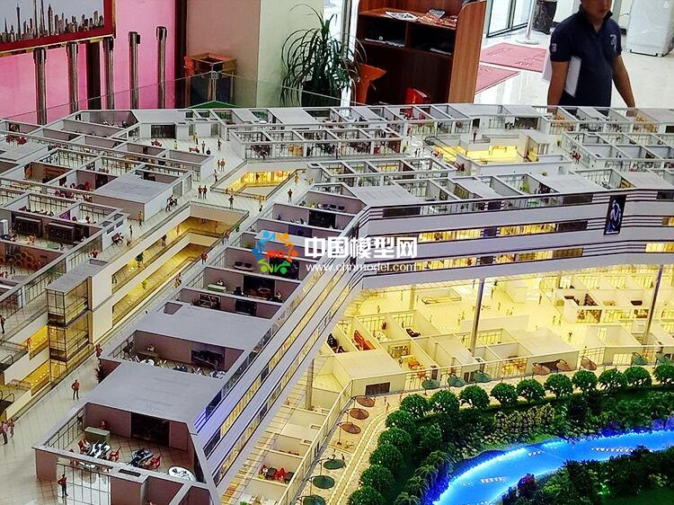 匯金商業廣場沙盤模型