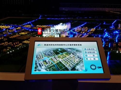 城市遠景沙盤模型運用了大量高科技參與展示