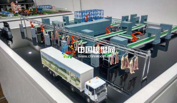 智慧工廠沙盤模型，生產(chǎn)線沙盤模型