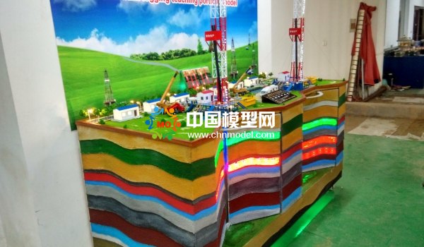 鈾礦測井教學組合模型