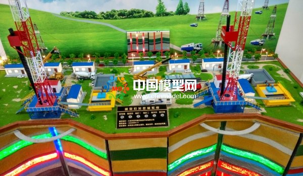 鈾礦測井教學組合模型