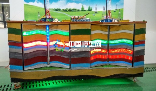 鈾礦測井教學組合模型