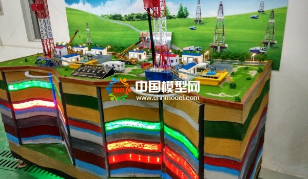 鈾礦測井教學組合模型